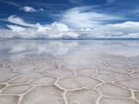 بزرگترین صحرای نمکی جهان