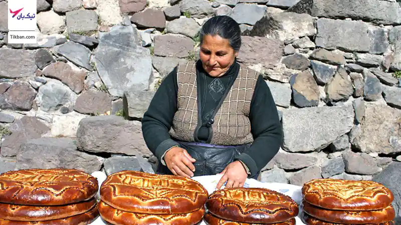 شکم گردی در فستیوال آب ارمنستان