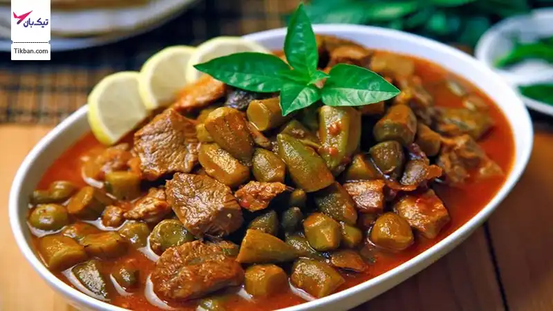 خورشت بامیه